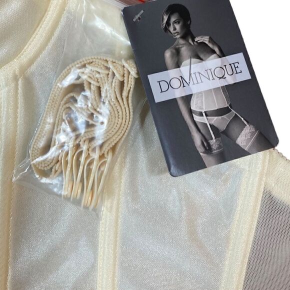 Dominique Apparel Juliet Underwire Ivory Bustier, Size 32B, NWT - Picture 5 of 7
